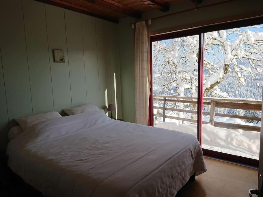 Maison D'Altitude Avec Vue Panoramique A เฌราร์แมร์ ภายนอก รูปภาพ